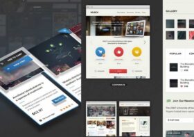 Elementy składowe nowoczesnych stron internetowych
